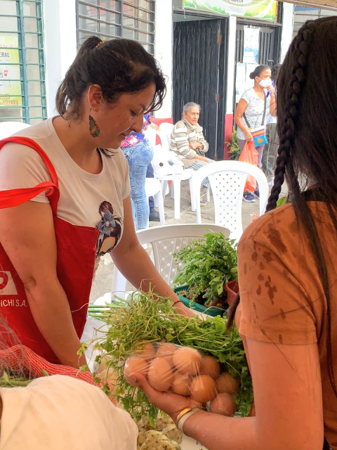 Trueque de las comunidades rurales